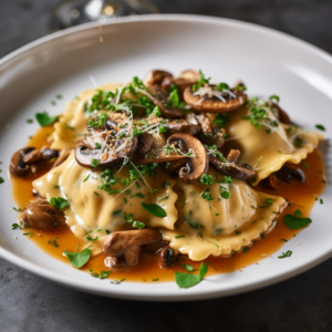 Wild Mushroom Ravioli